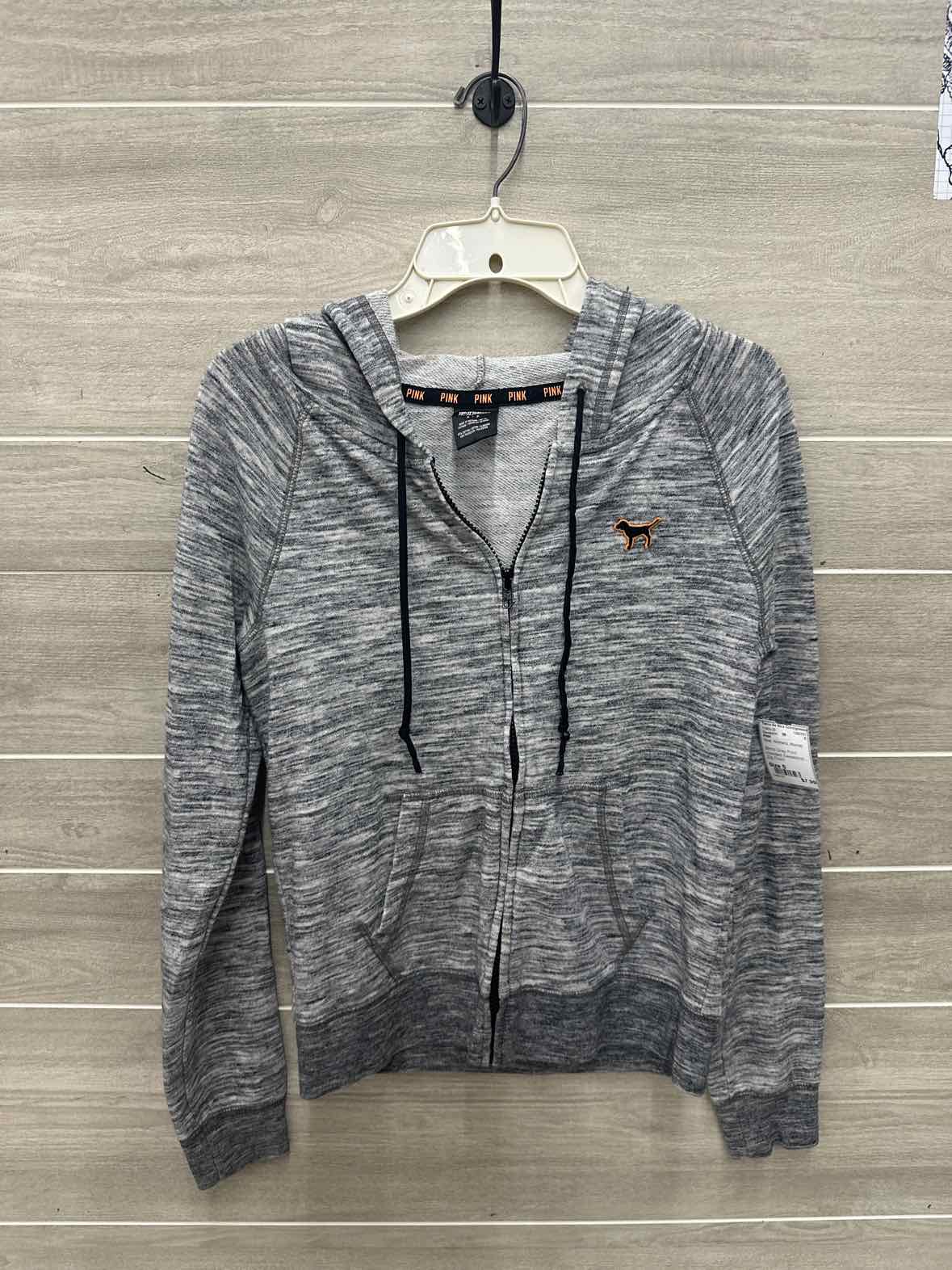 PINK Size S Gray Womens Sweatshirt