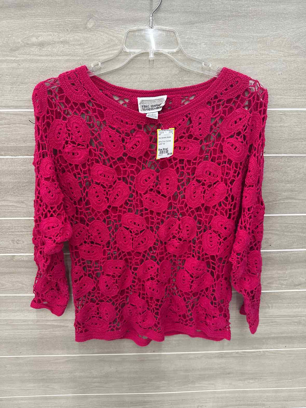 Pink Womens Women Size Small Shirt