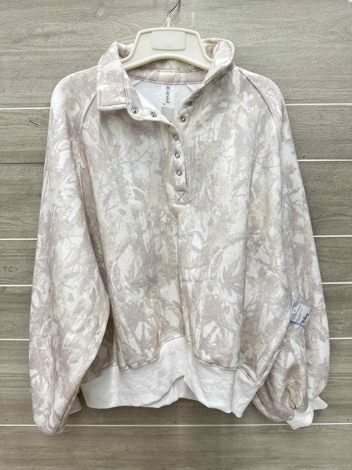 AS Revival Size XL Taupe Womens Sweatshirt