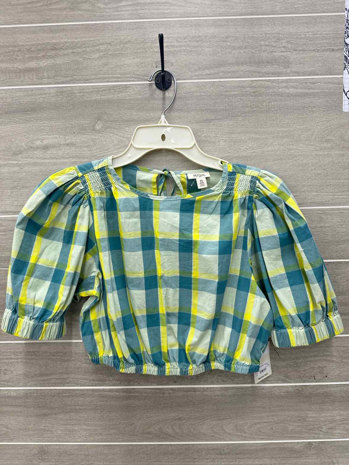 ANA Size S/P Green Petite Shirt