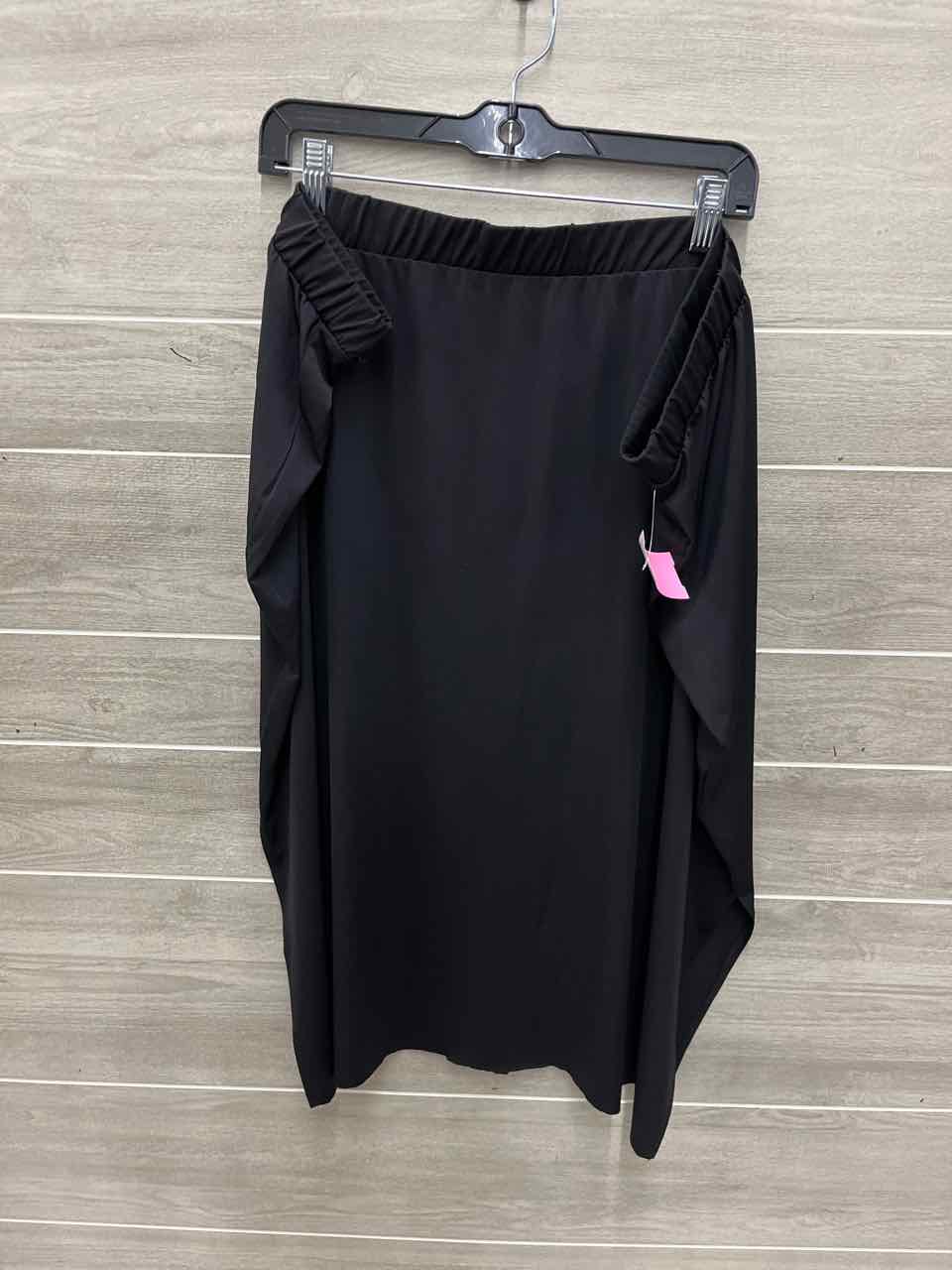 Roamans Size 4X Black Plus Skirt