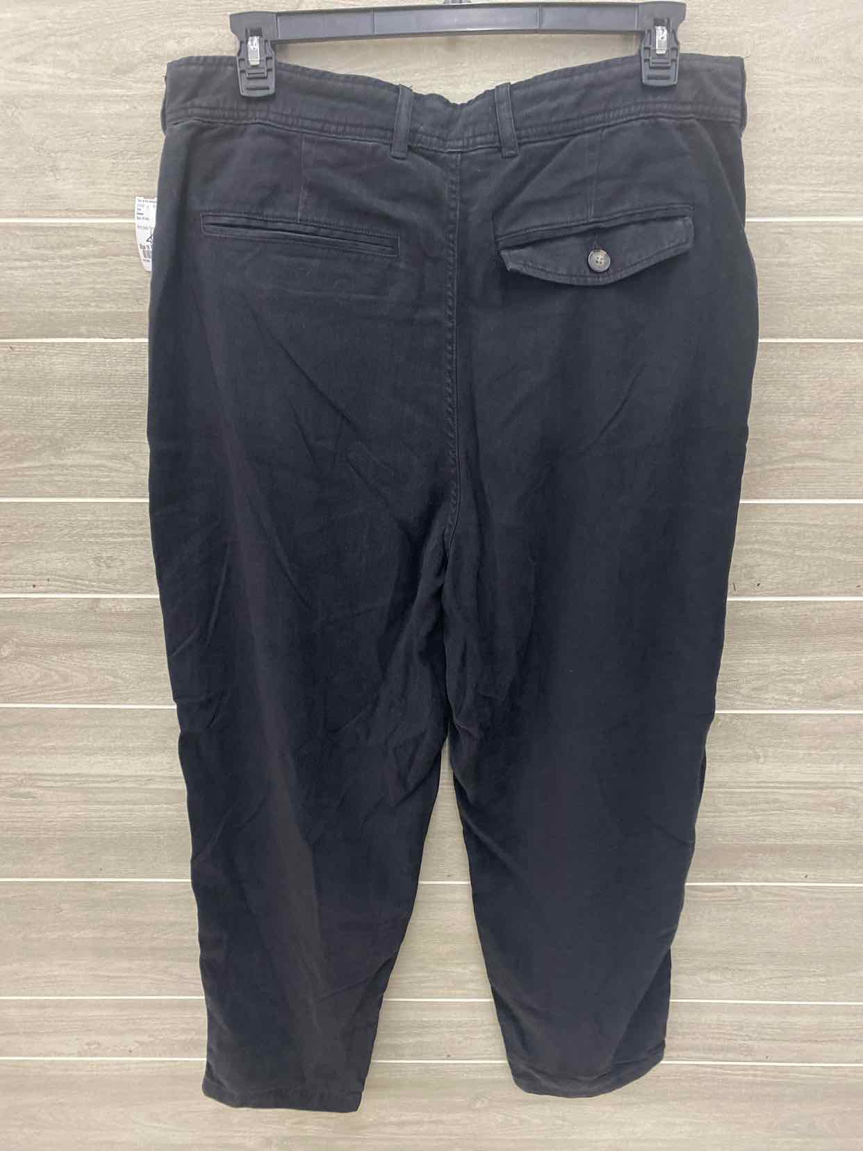 Everlane Black Womens Size 16 Pants