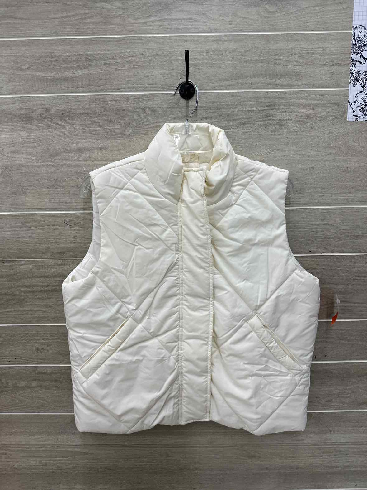Pink Lily Size S Cream Womens Vest