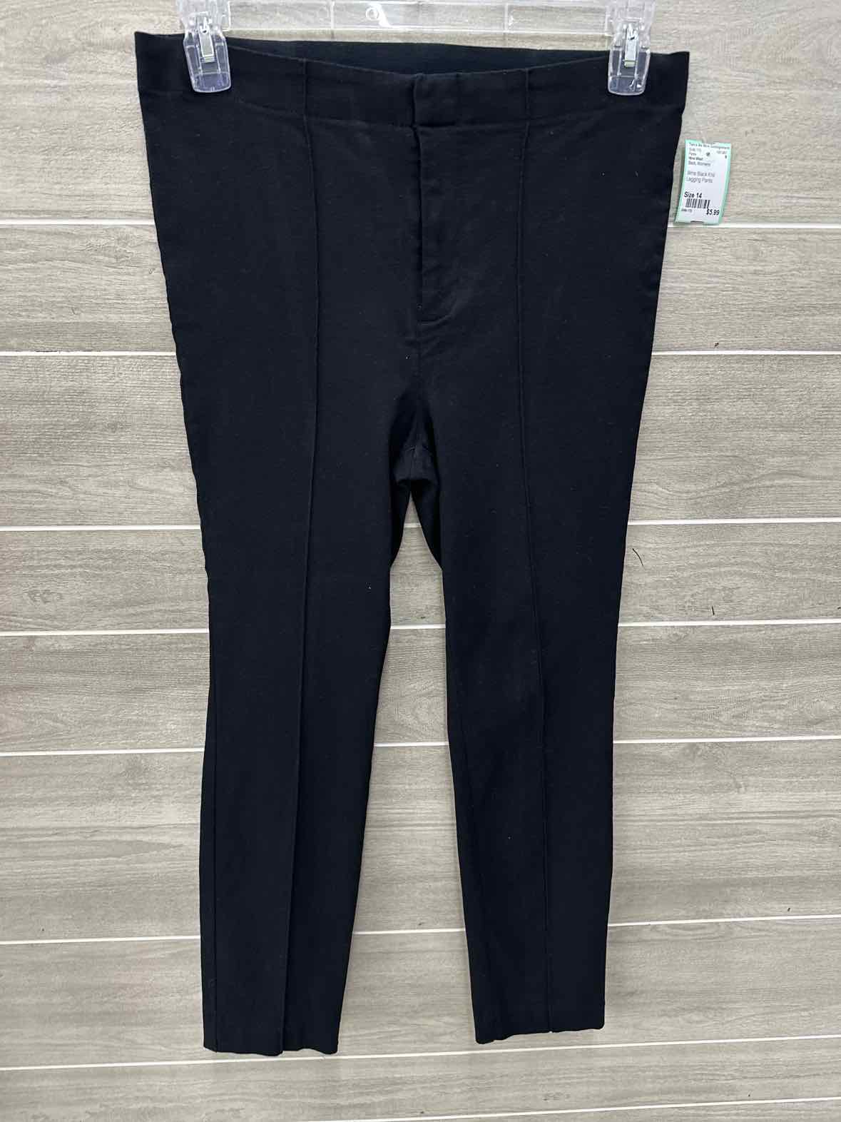 Nine West Black Womens Size 14 Pants
