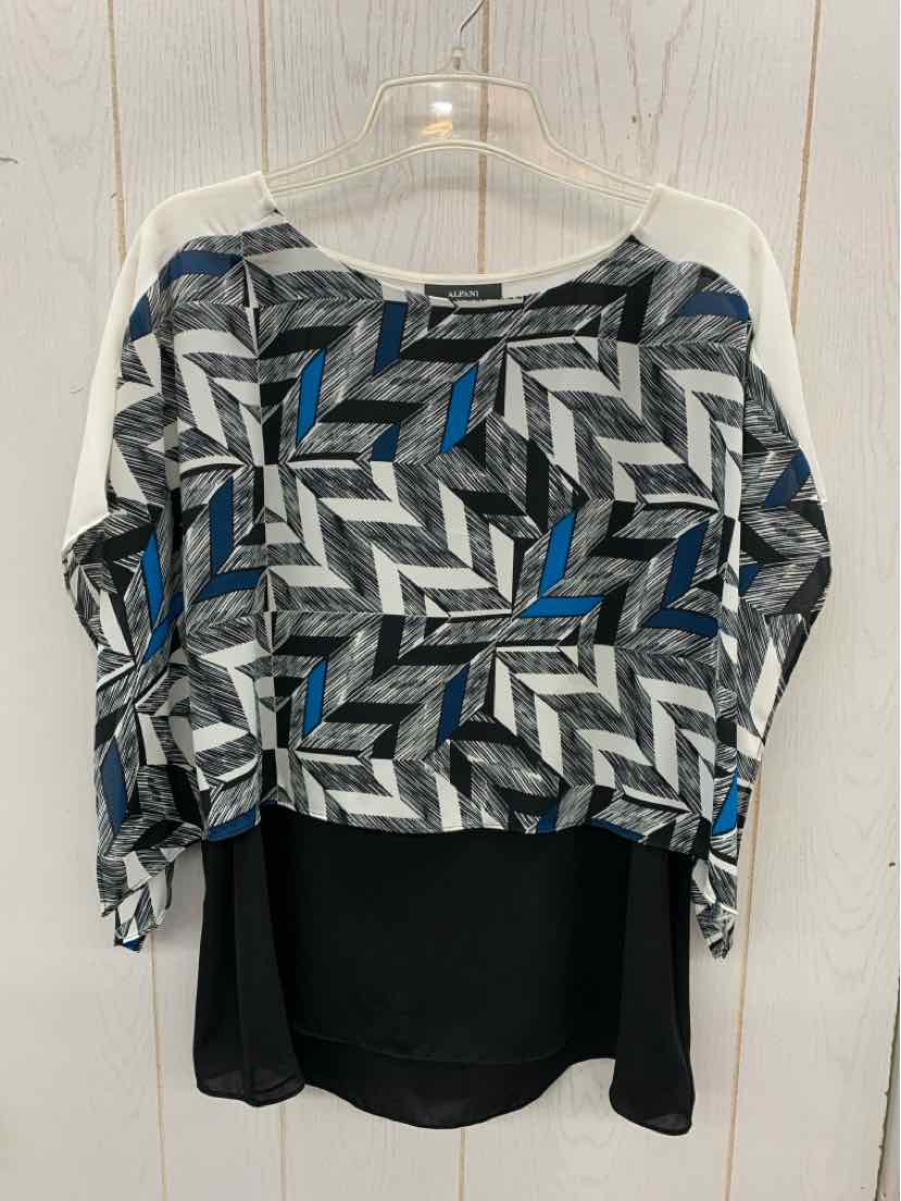 Alfani Black Womens Size M Shirt