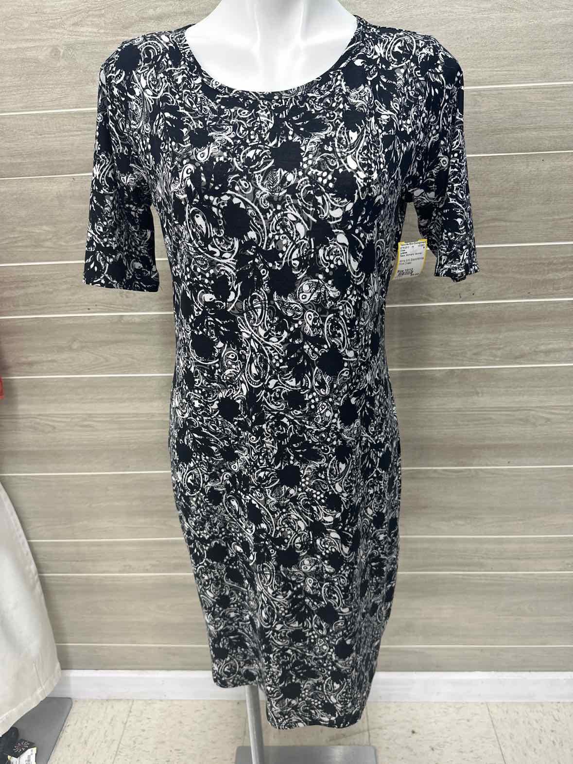 Lularoe Black Womens Women Size 10/12 Dress