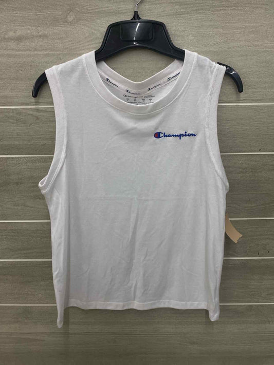 Champion White Womens Size Small Tank Top