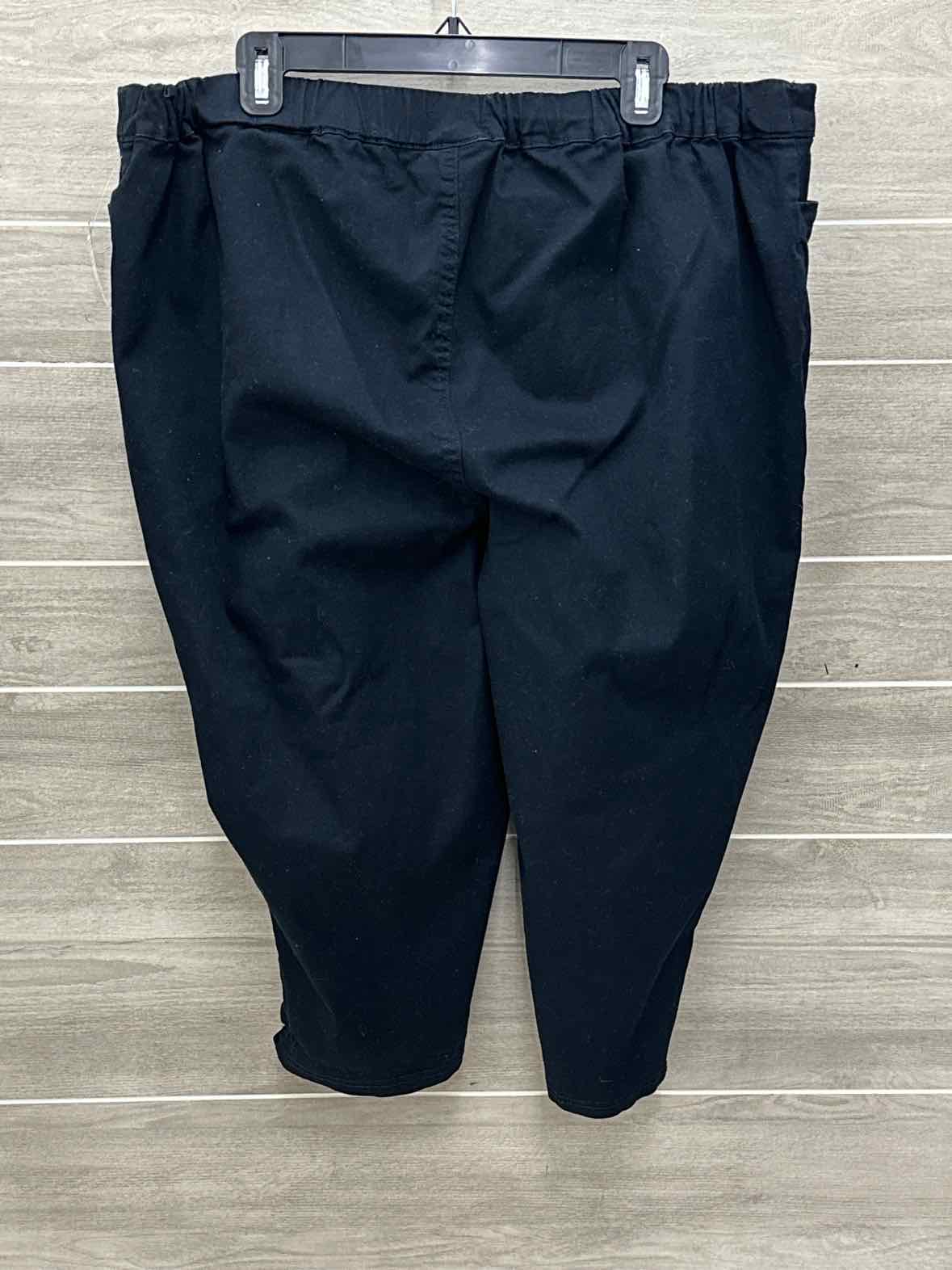 Catherines Black Womens Size 22/24 Pants