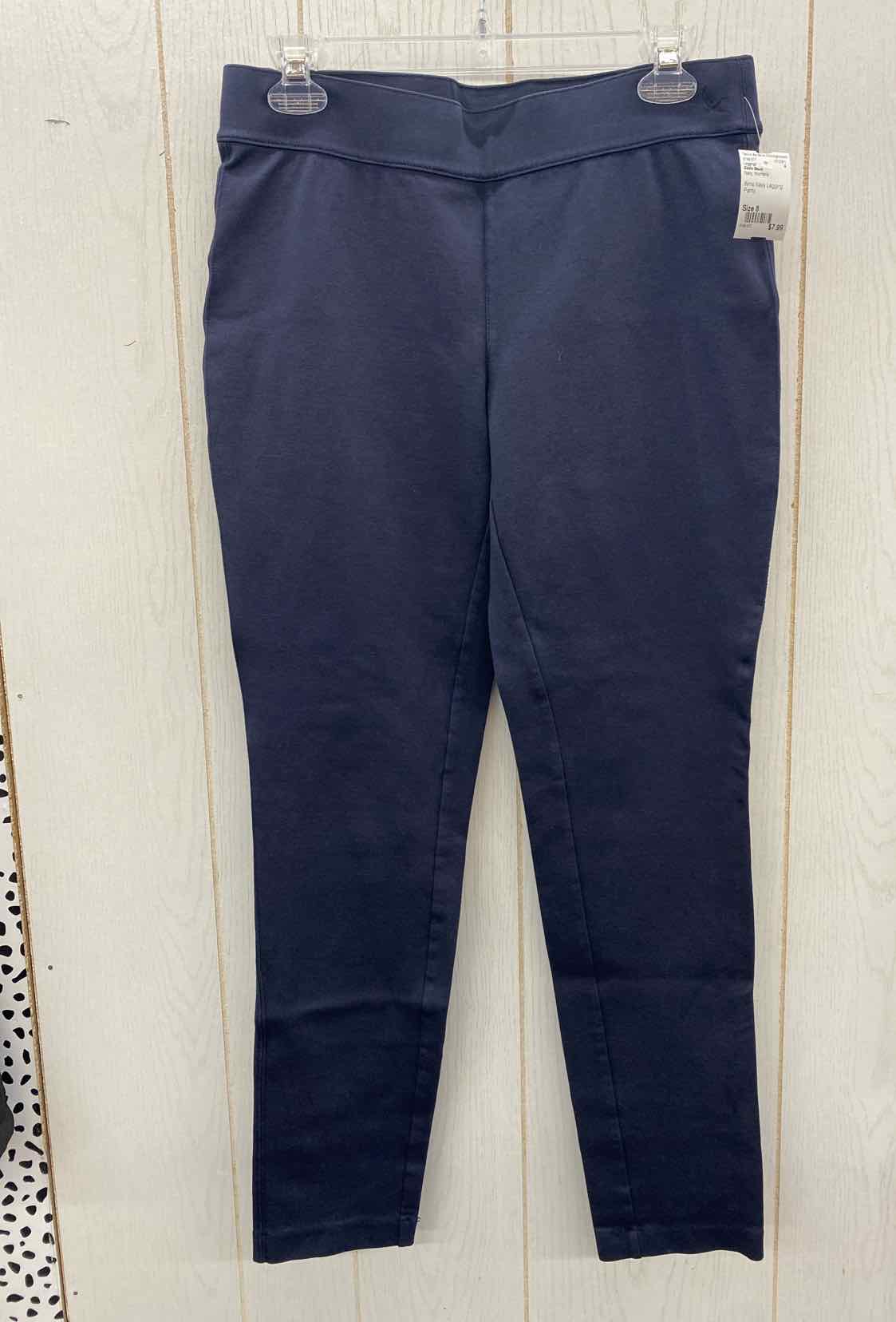 Eddie Bauer Navy Womens Size 8 Leggings