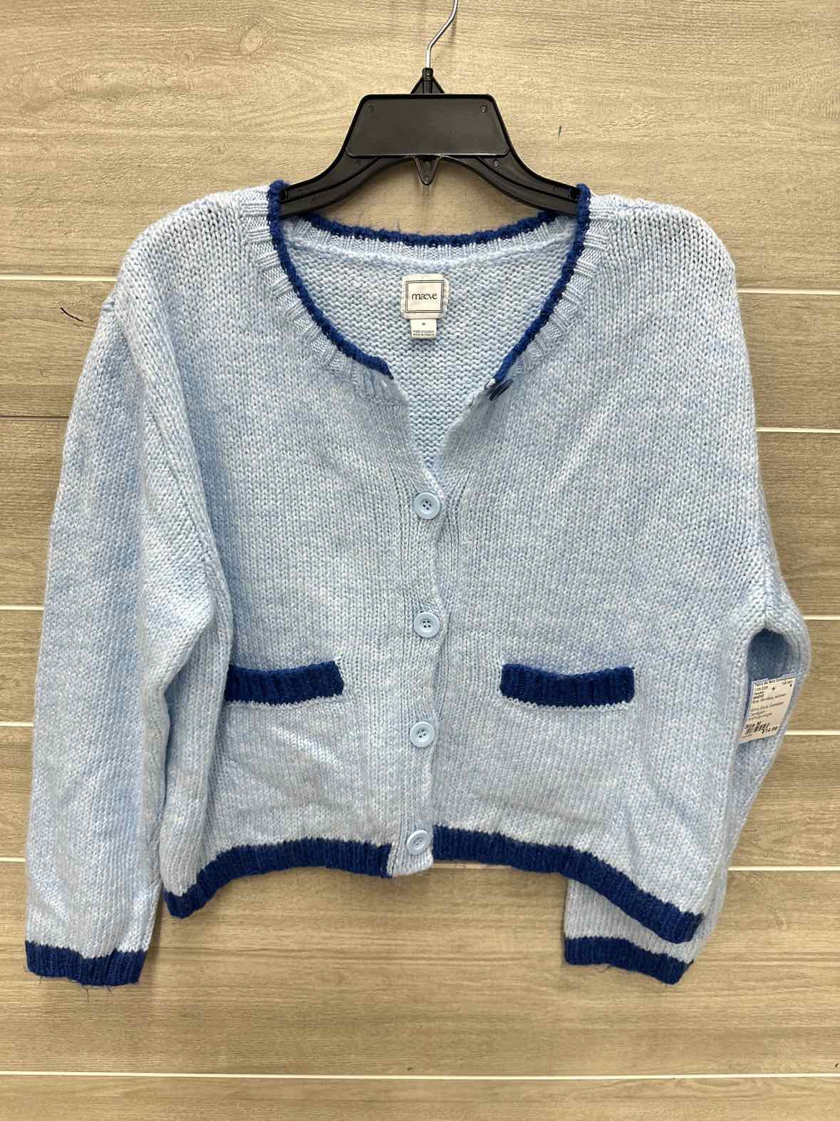 MAEVE Size M Blue Womens Sweater
