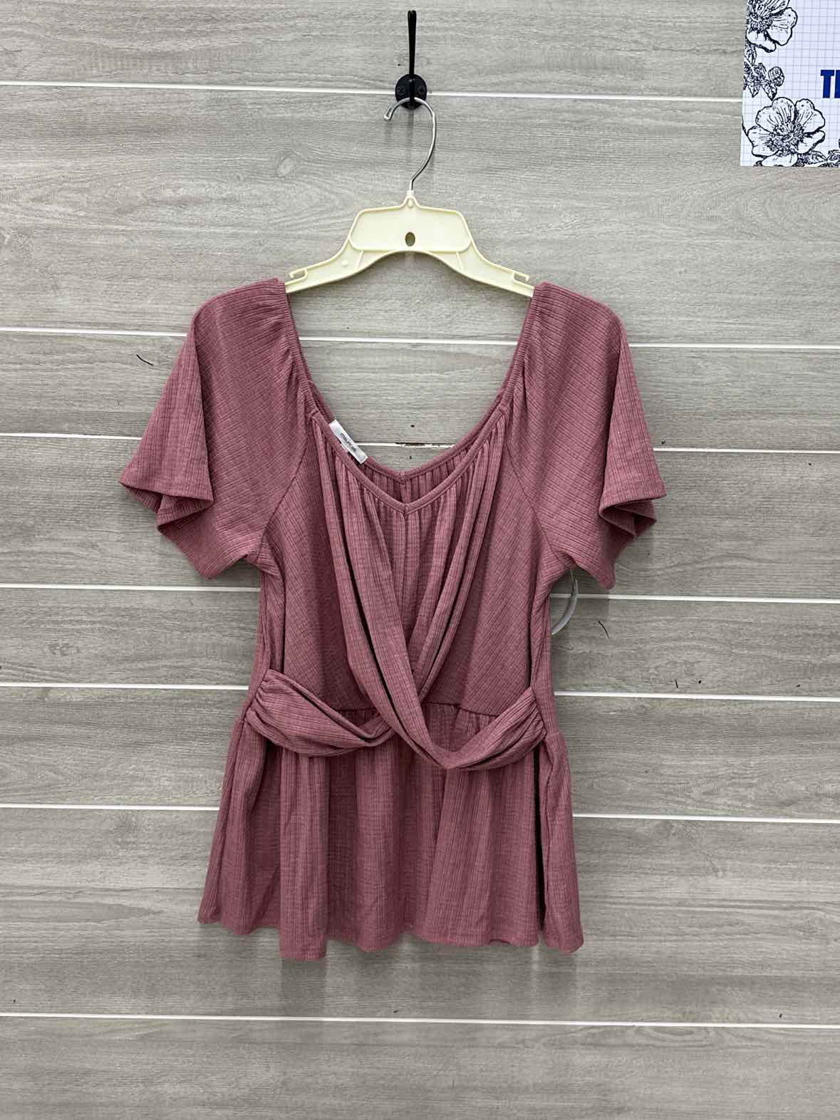 Maurices Pink Womens Women Size M Shirt