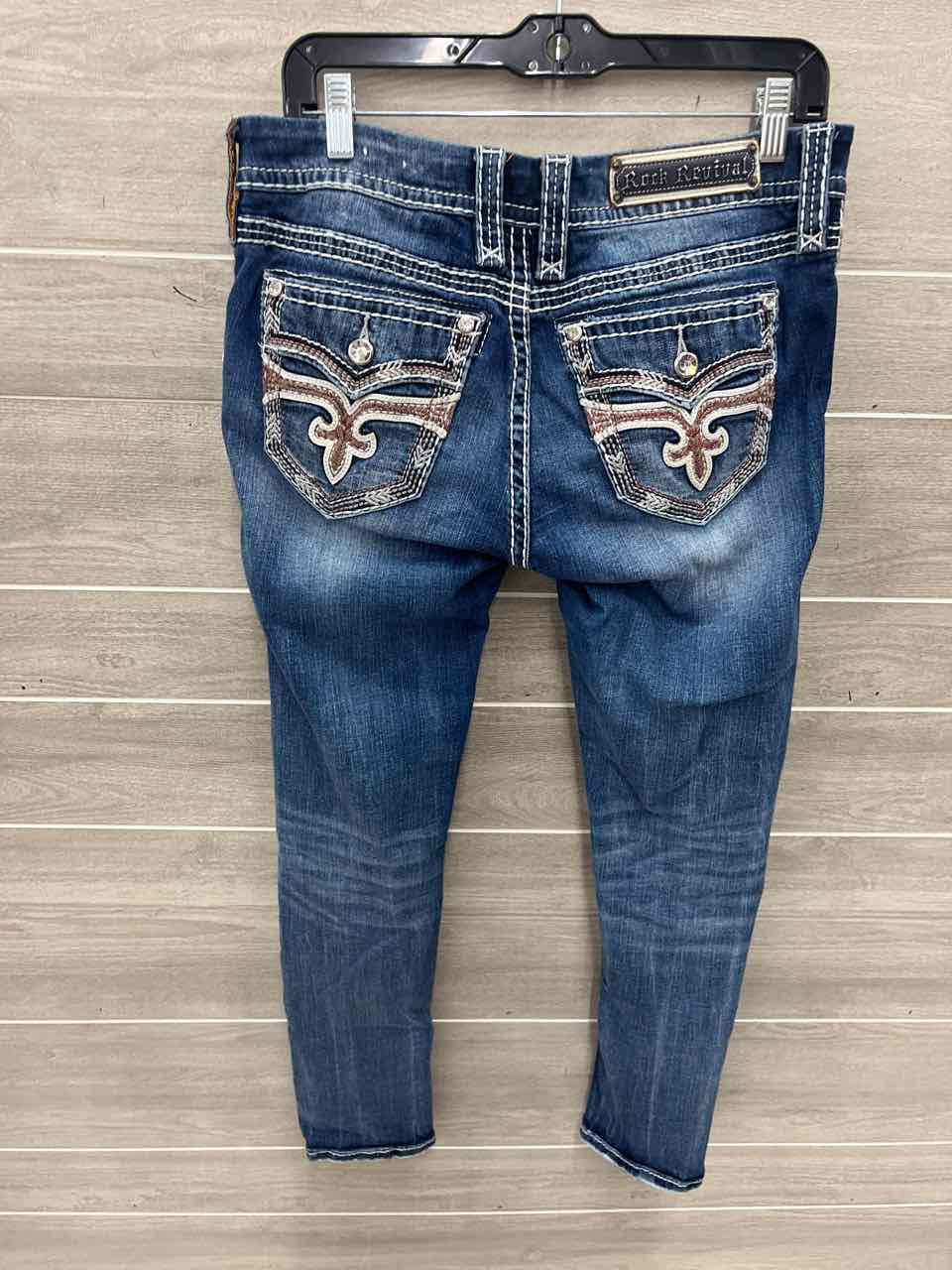 Rock Revival Size 10 Blue Womens Jeans