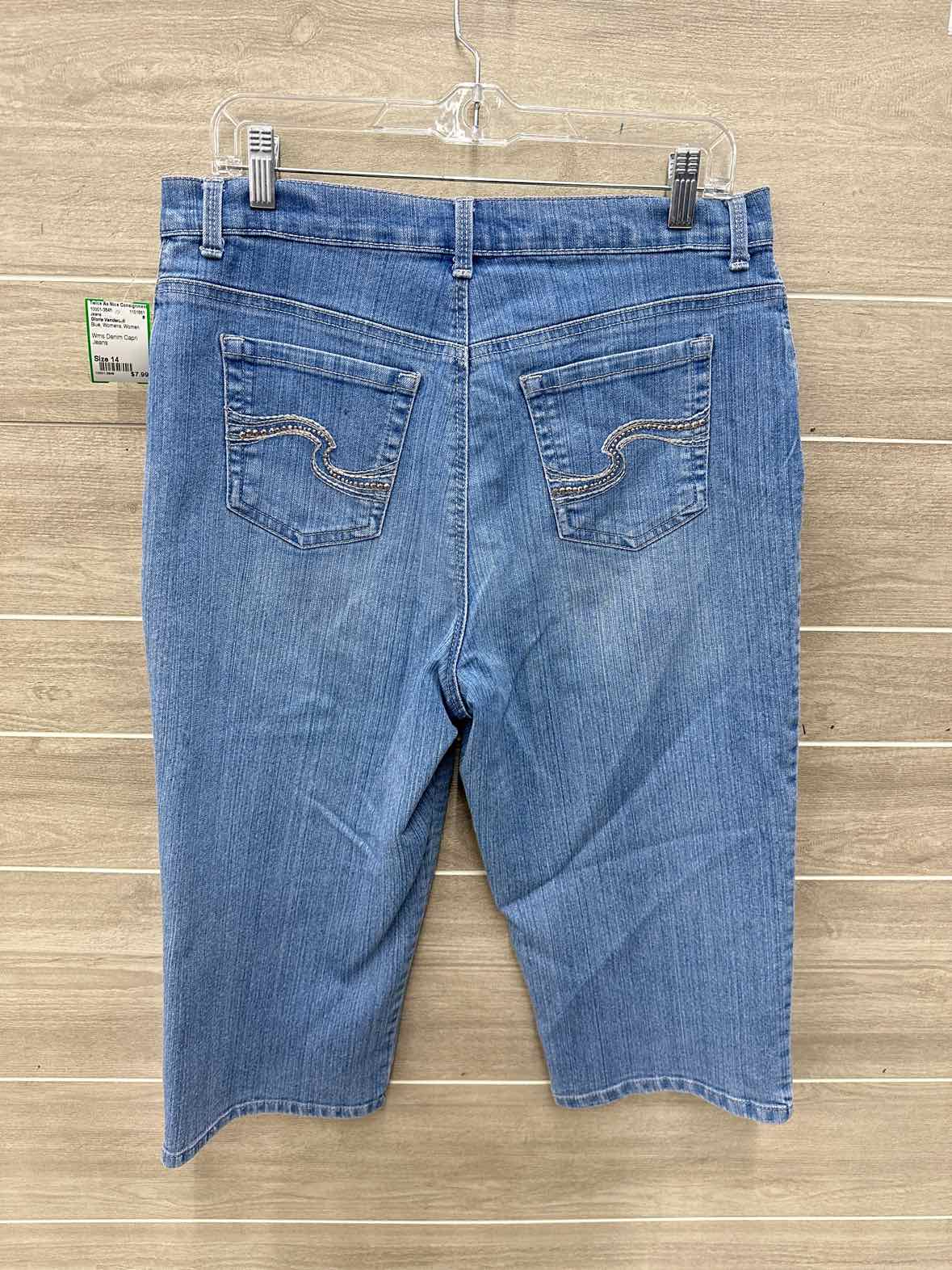 Gloria Vanderbilt Size 14 Blue Womens Jeans