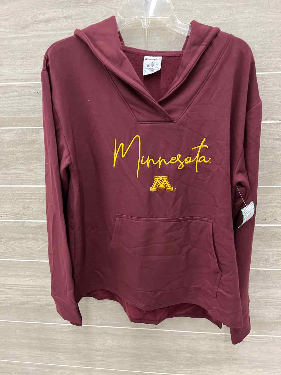Champion Size M Burgundy Womens Sweatshirt