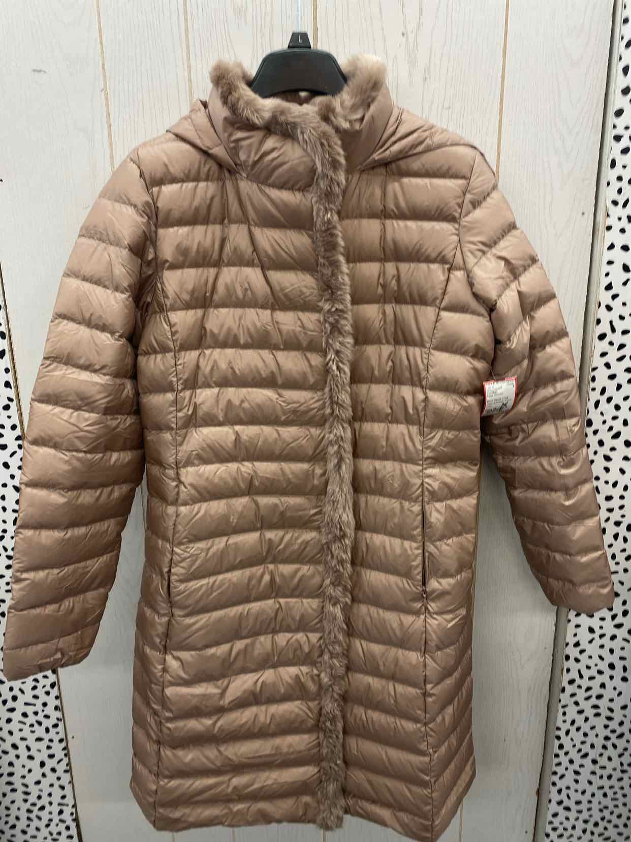 Cole Haan Beige Womens Size M Jacket (Outdoor)