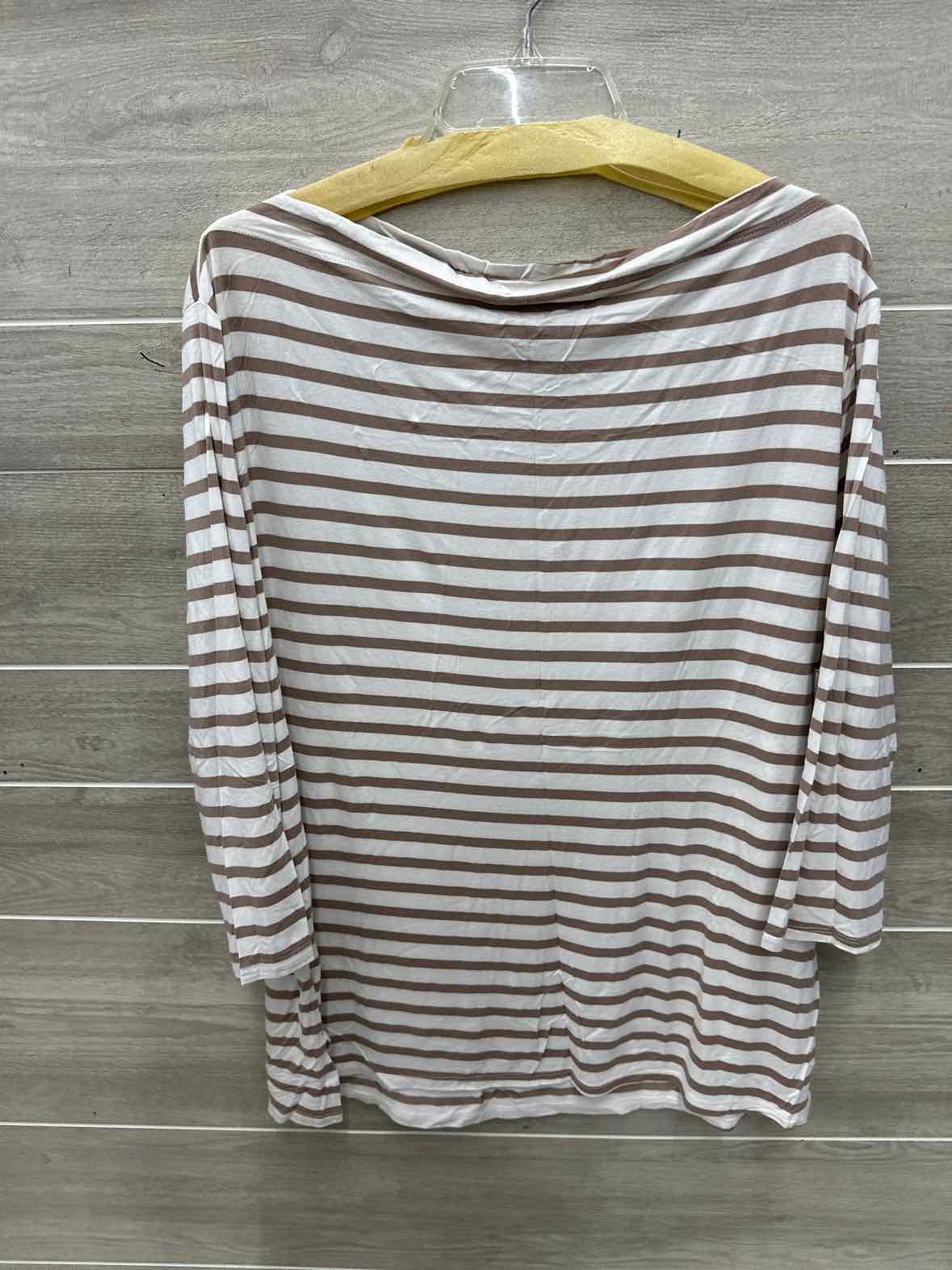 Again Size XL Brown Womens Shirt