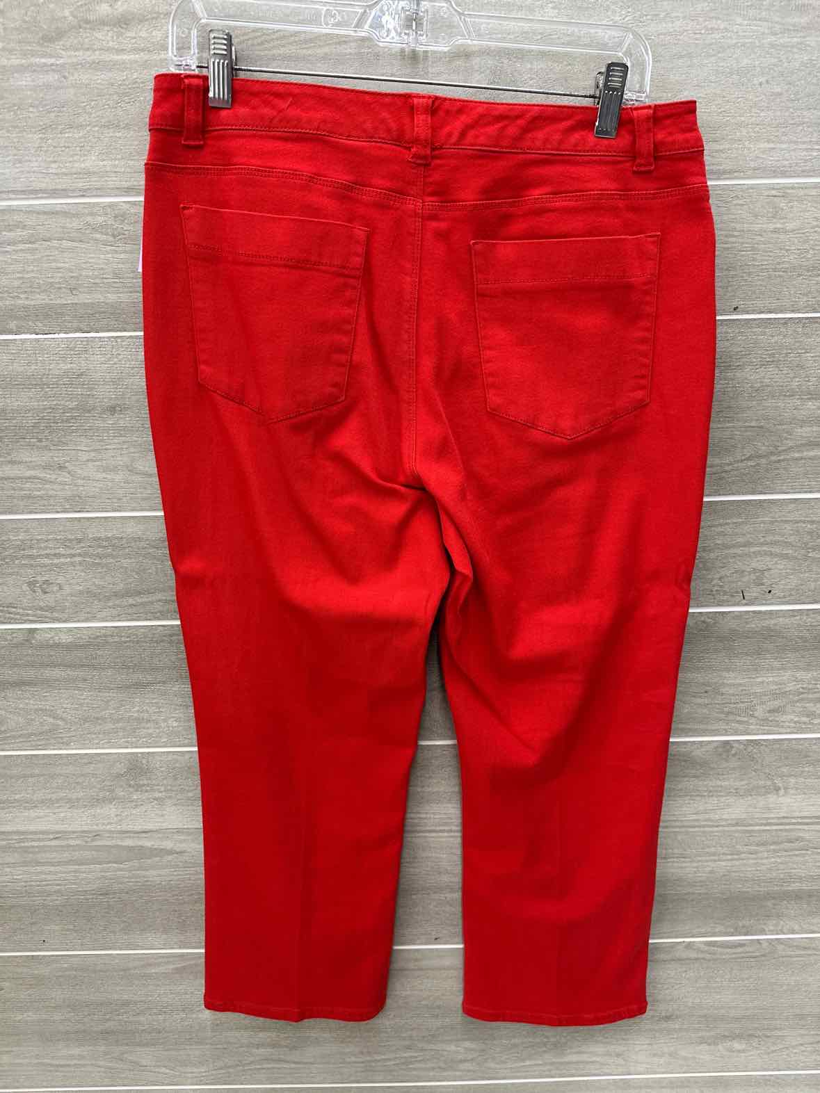 Coldwater Creek Red Womens Size 10 Pants