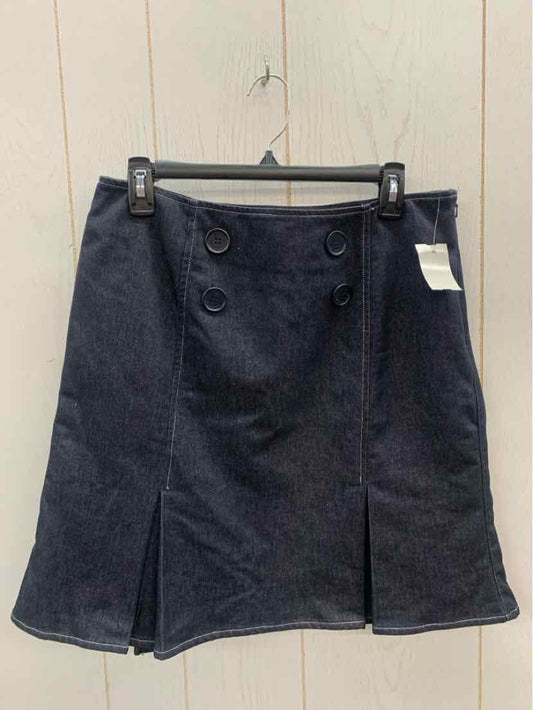 Nine & Co Blue Womens Size 10 Skirt