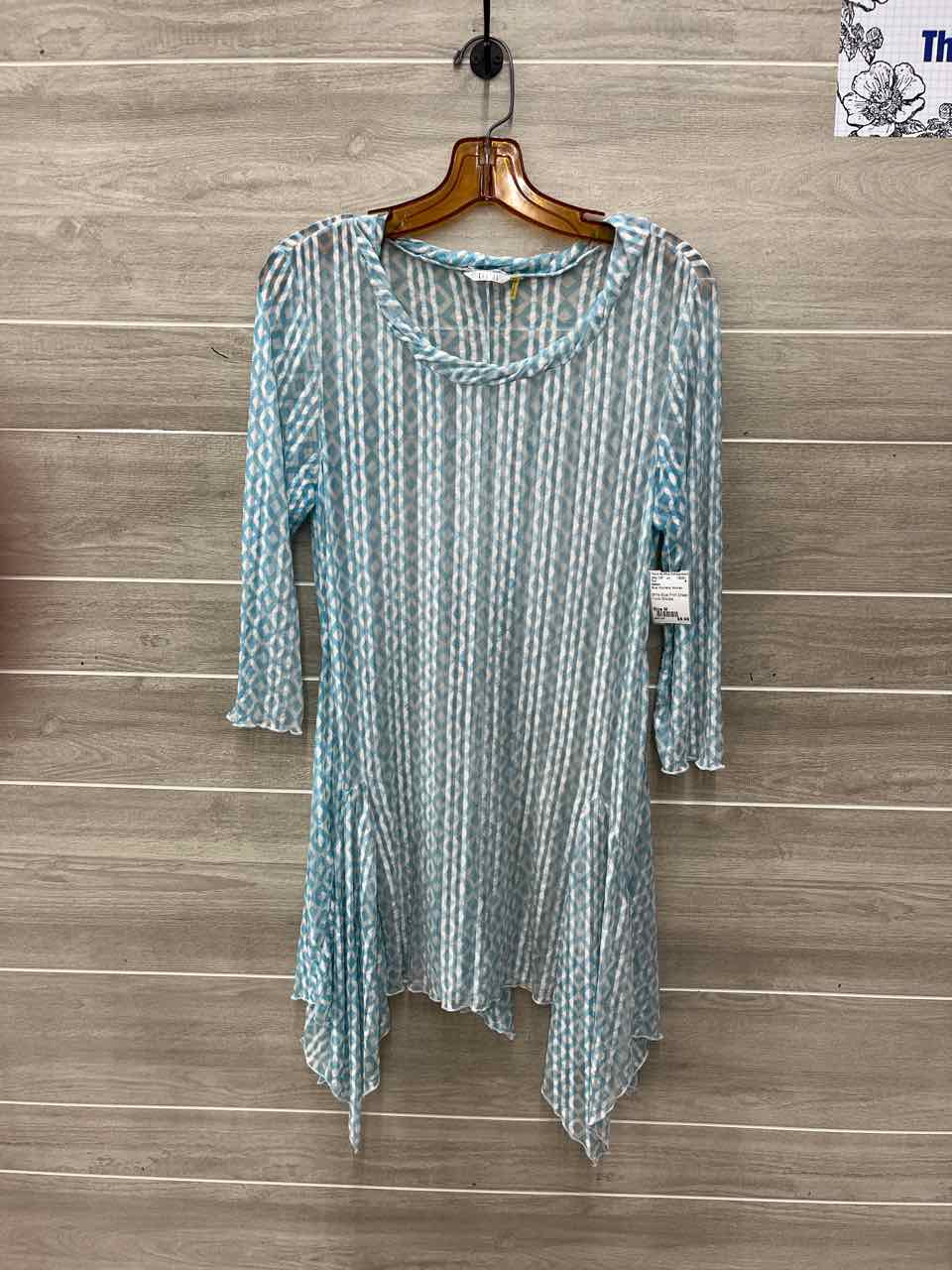 Kaktus Blue Womens Women Size M Shirt