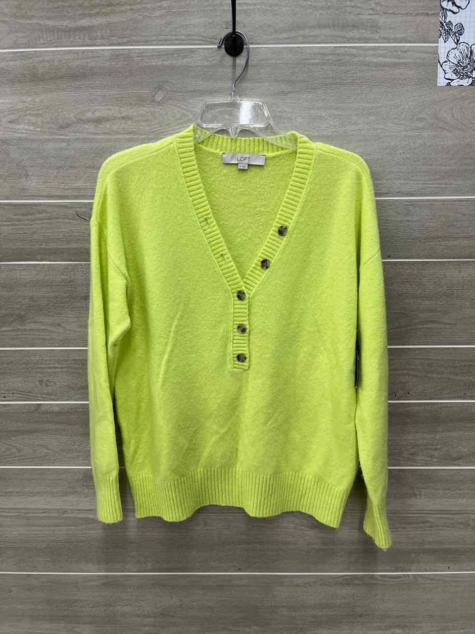 LOFT Yellow Womens Women Size M Sweater