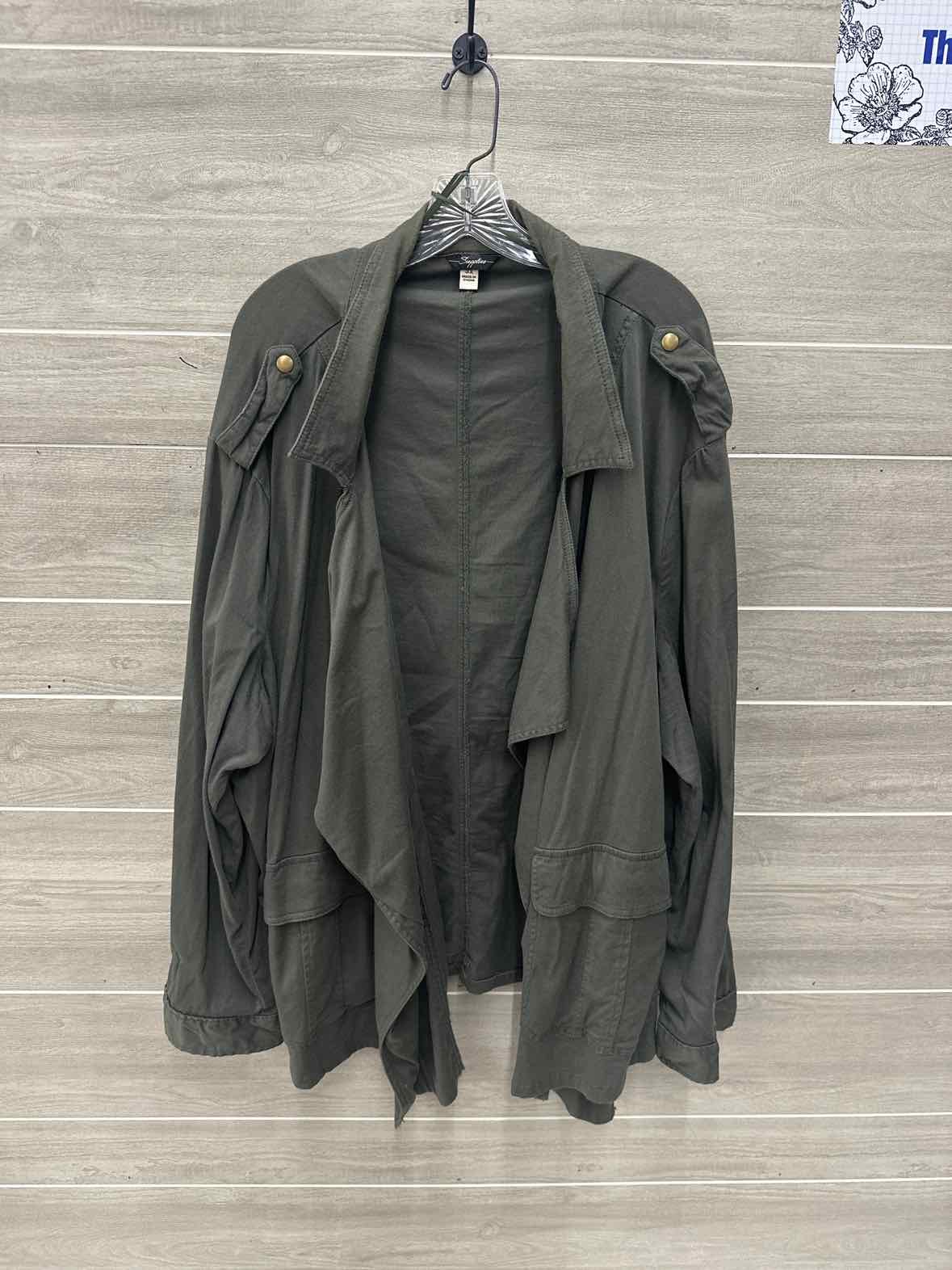 Supplies Size 3X Olive Plus Blazer