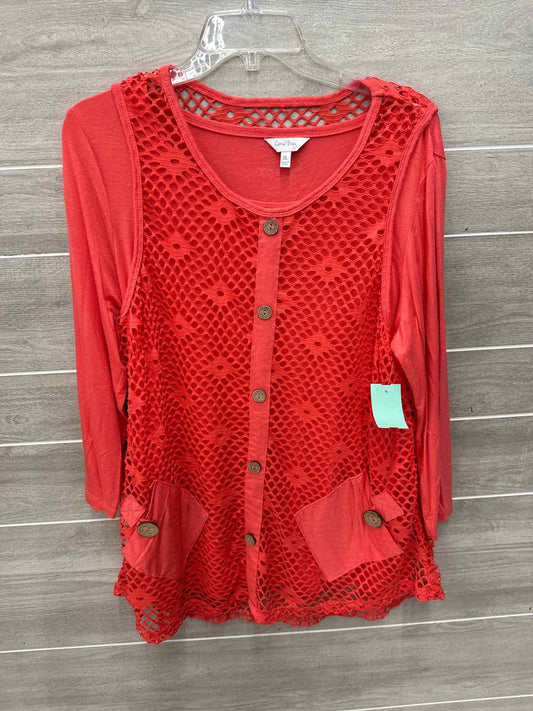 Coral Bay Coral Womens Size XL Shirt