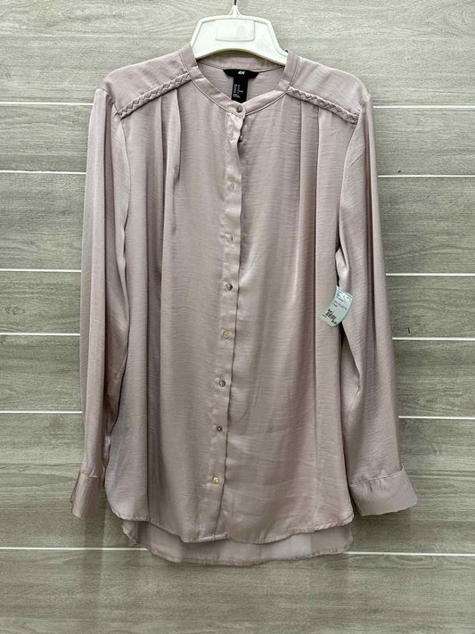 H&M Pink Womens Size L Shirt