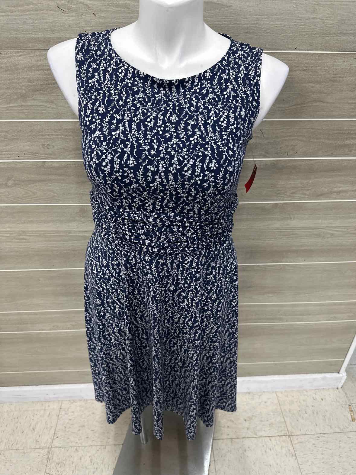 Dressbarn Size 12 Blue Womens Dress