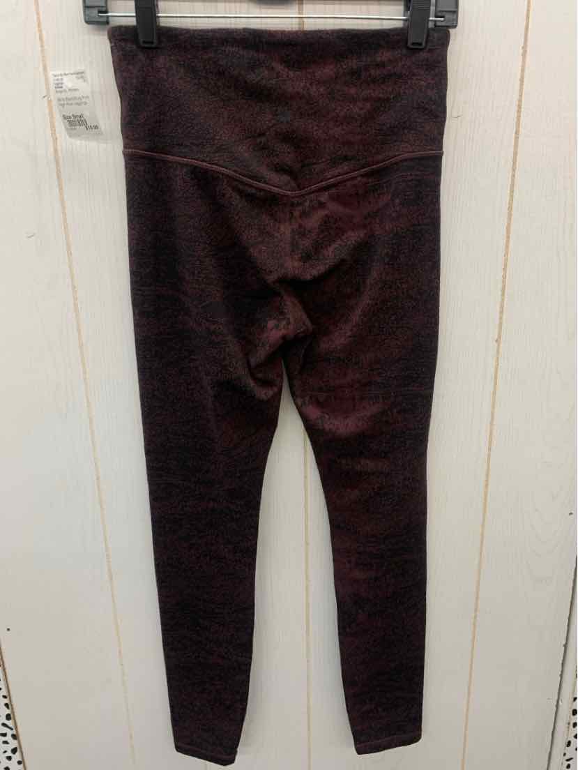 Athleta Burgundy Womens Size Small Leggings