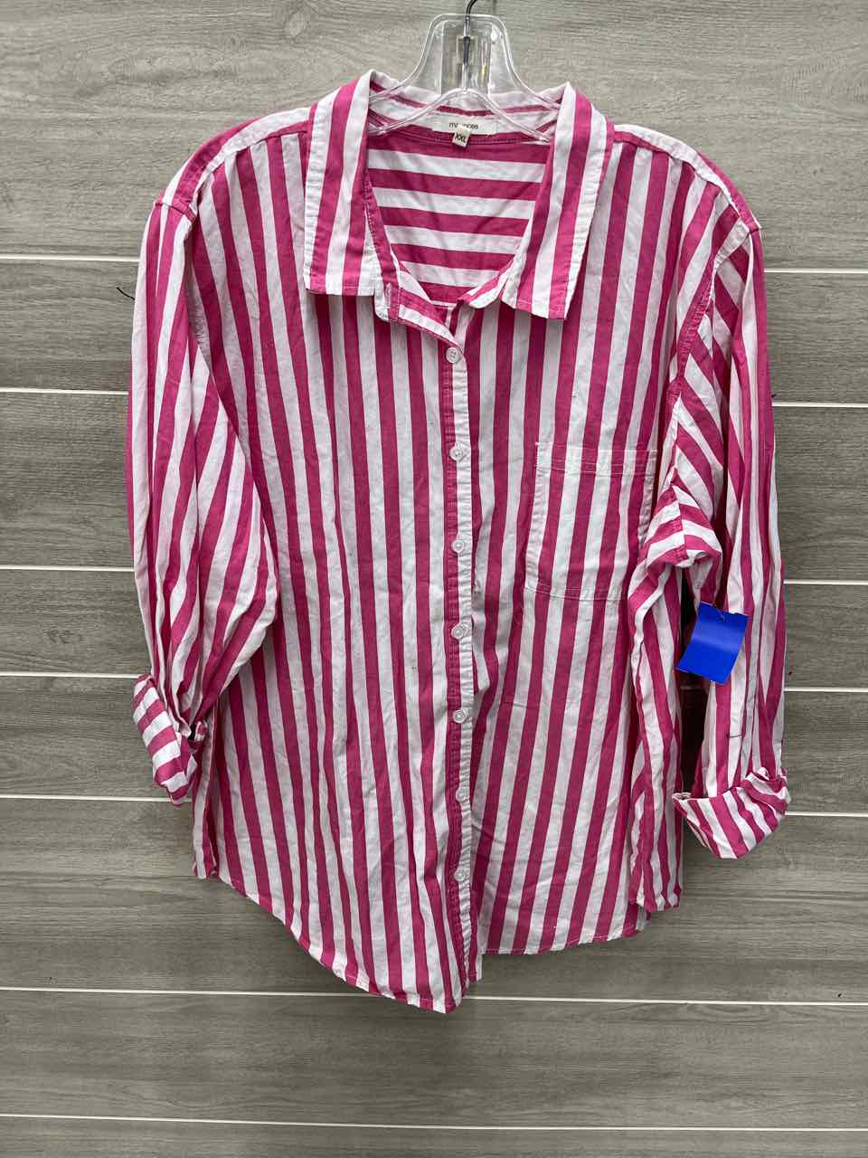 Maurices Size XXL Pink Womens Shirt