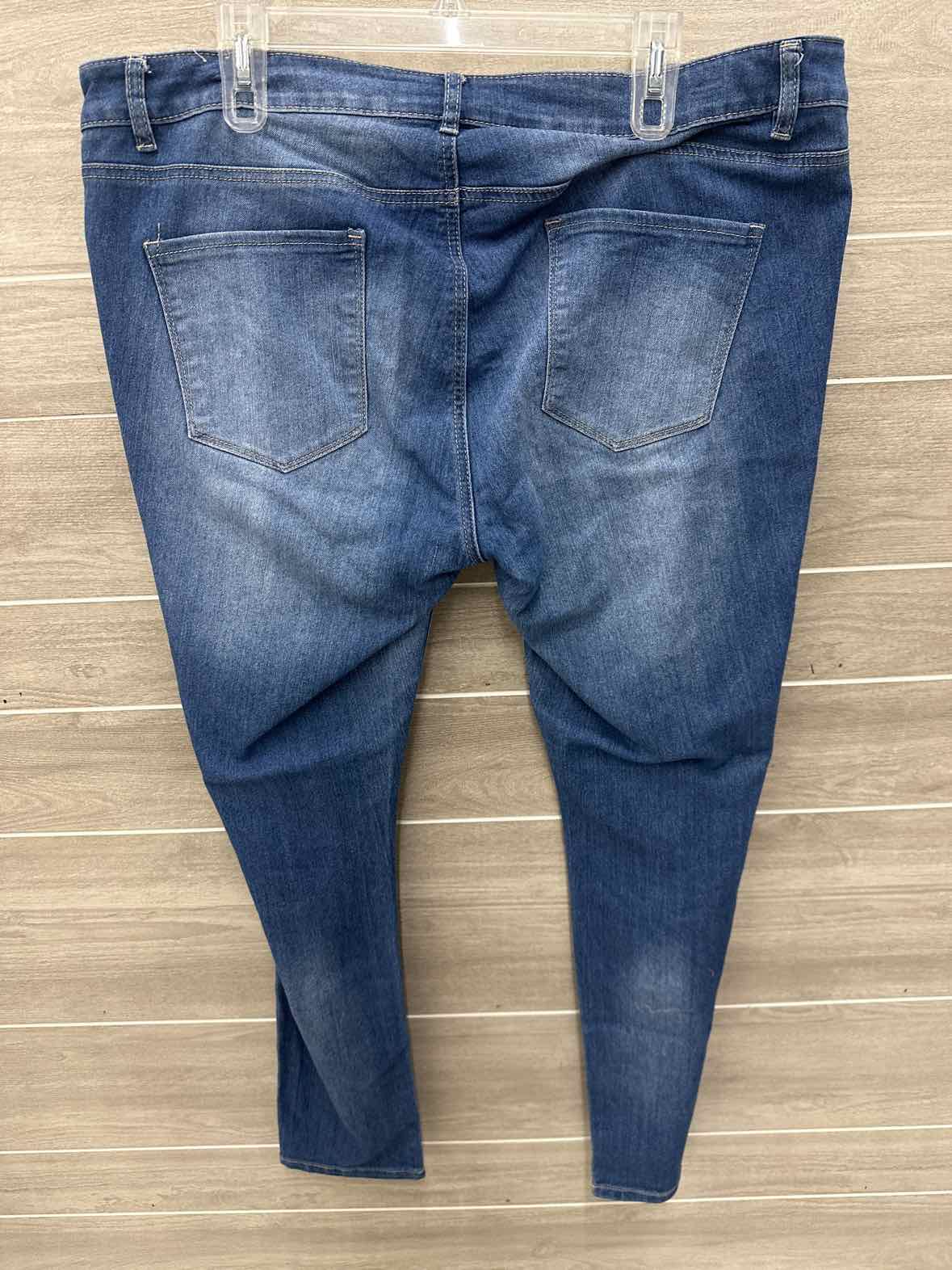 Reign Size 18 Blue Plus Jeans