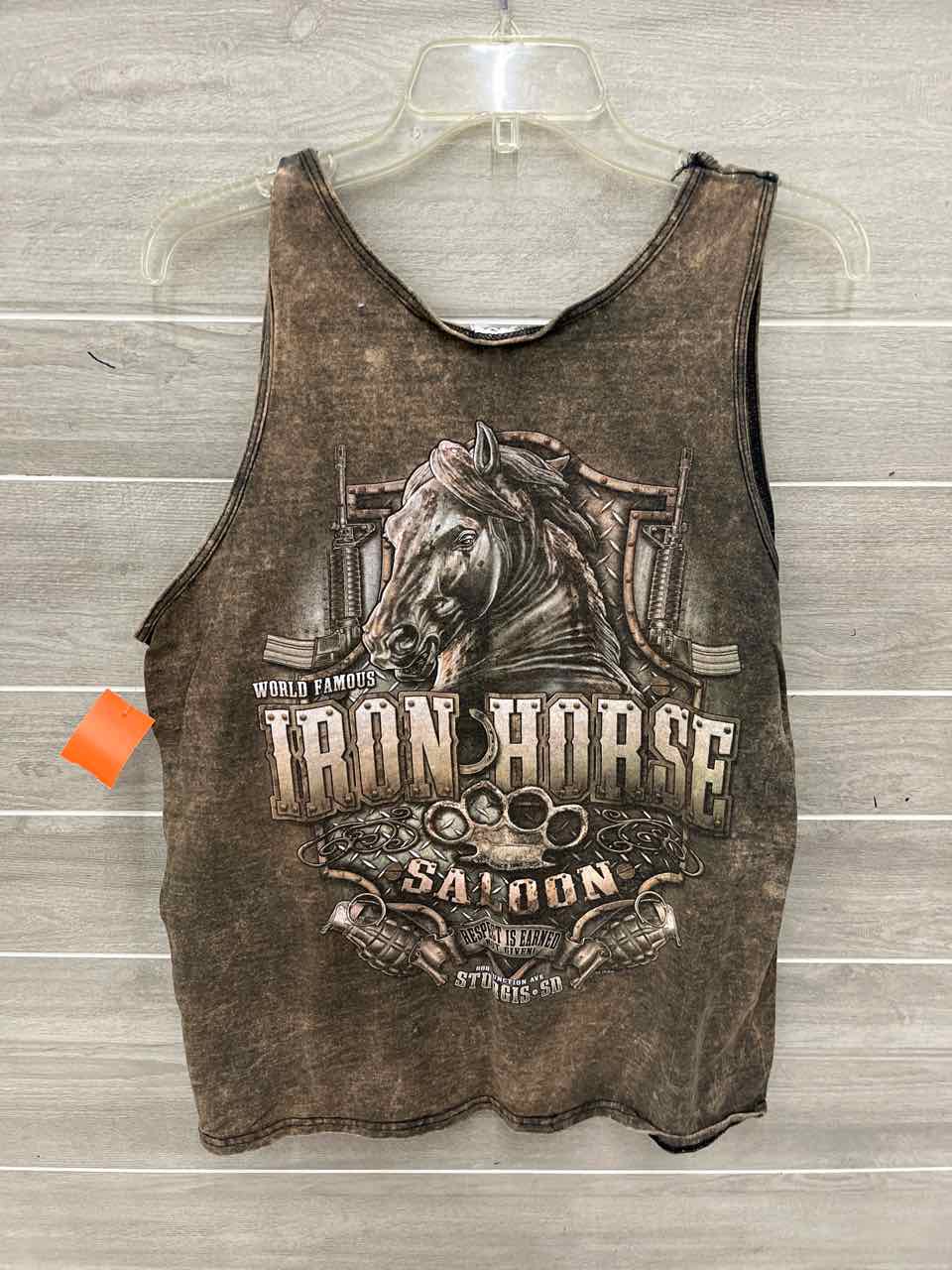 Brown Womens Women Size XL Tank Top