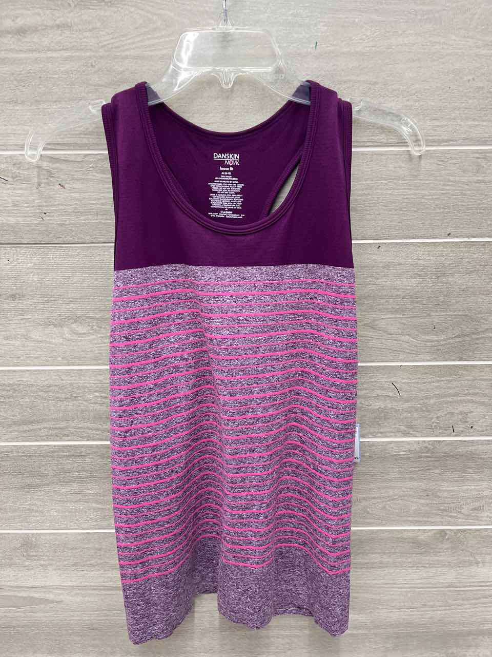 Danskin Now Size M Purple Womens Tank Top