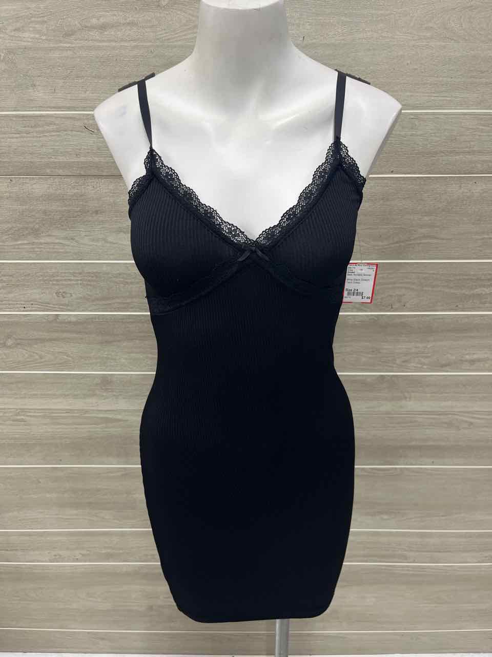 Divided Size 2/4 Black Womens Dress