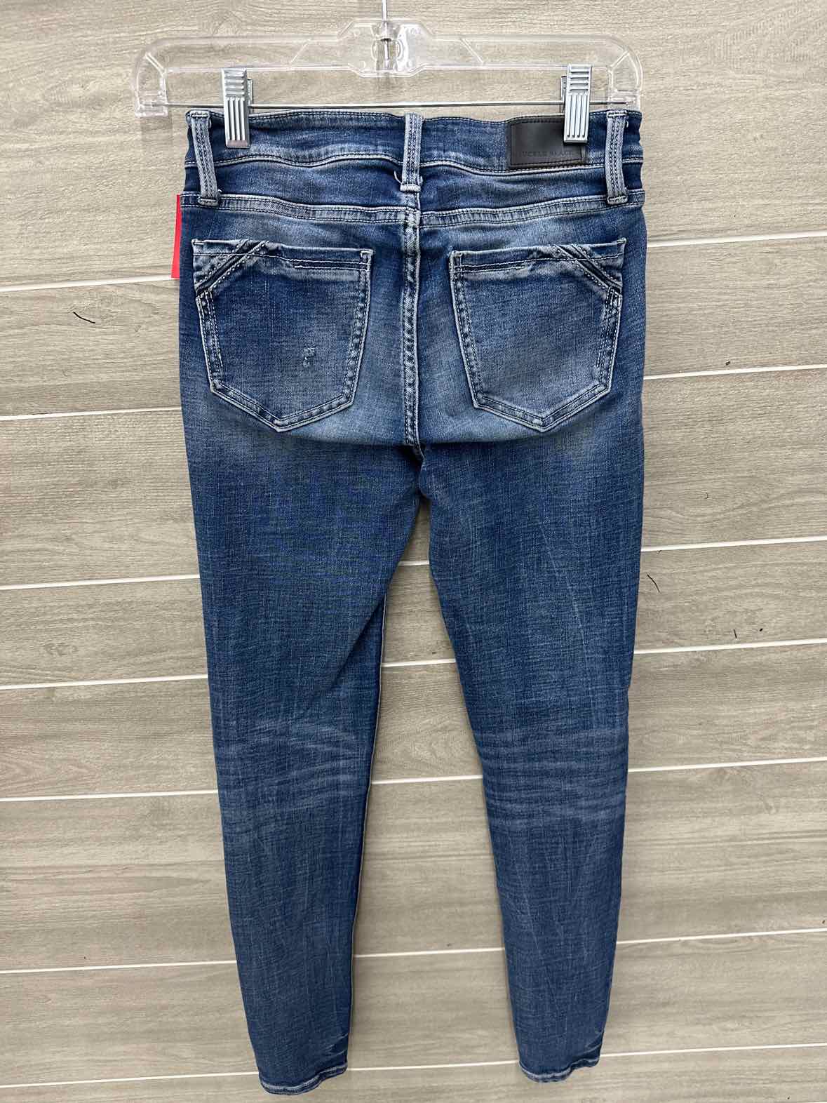 Buckle Black Blue Womens Women Size 1/2 Jeans