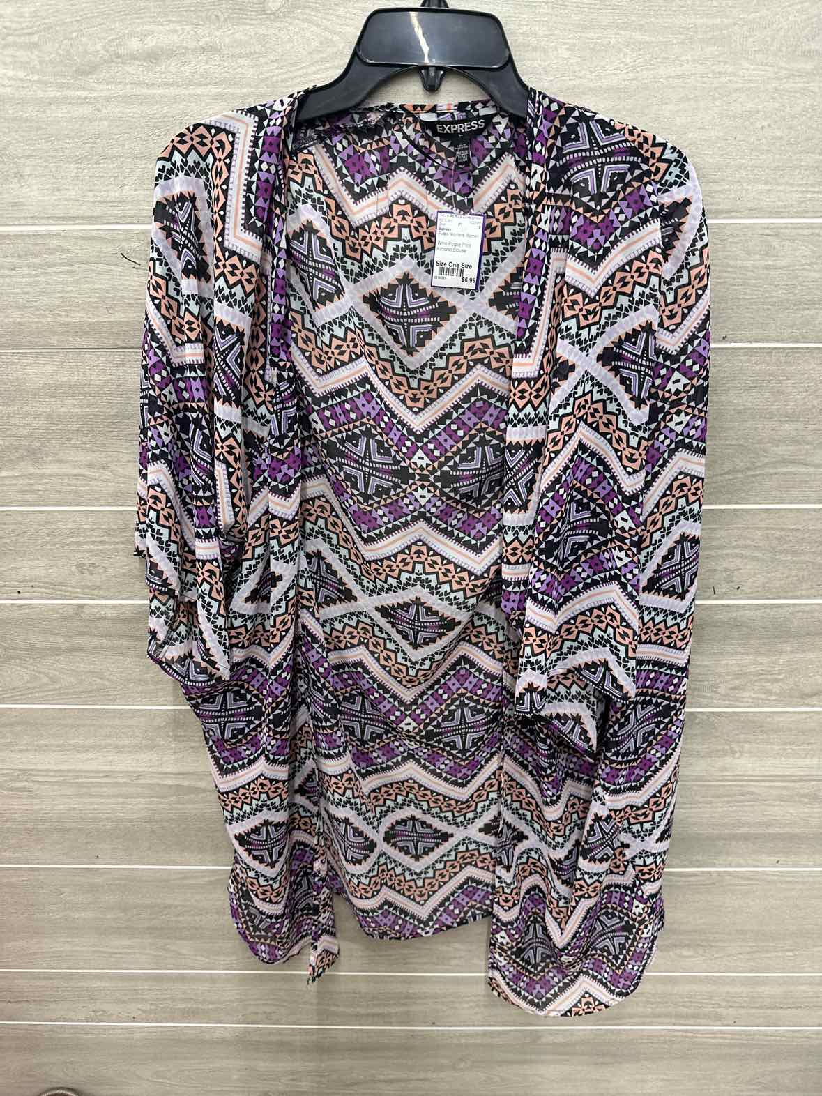 Express Size One Size Purple Womens Shirt