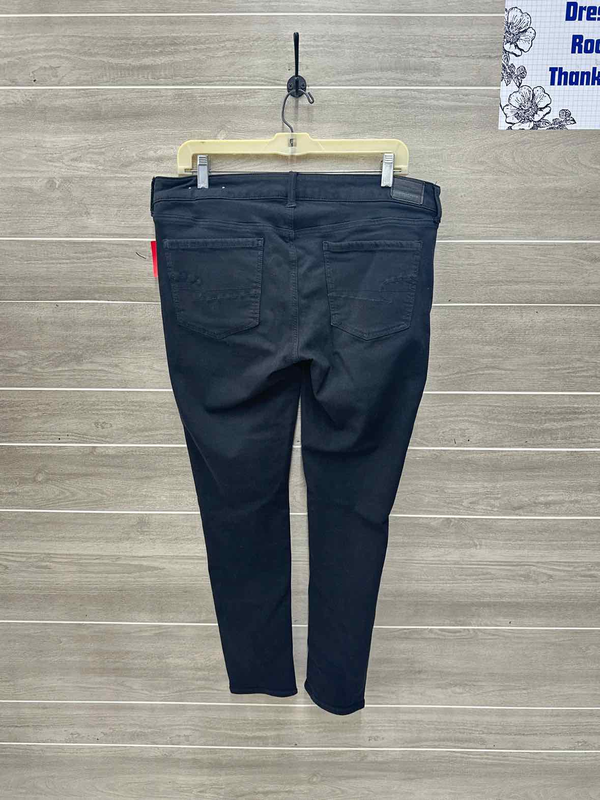 American Eagle Black Womens Women Size 12 Jeans