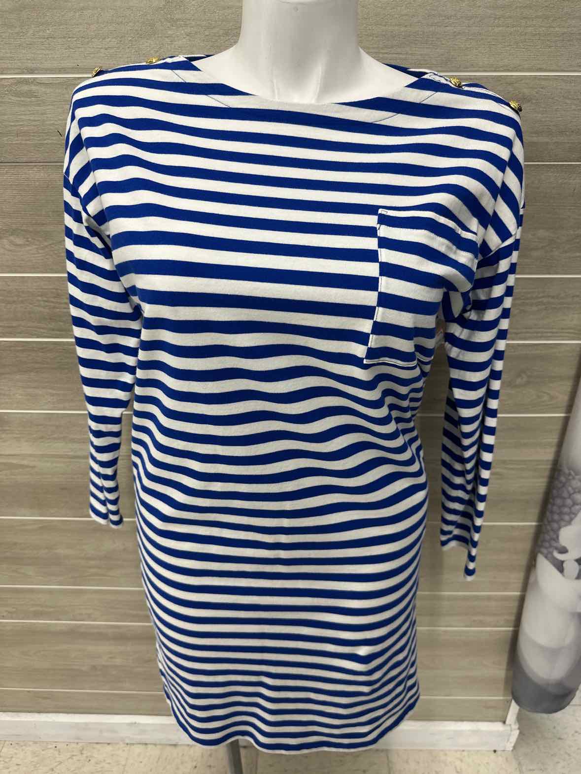 Ralph Lauren Size 14 Blue Womens Dress