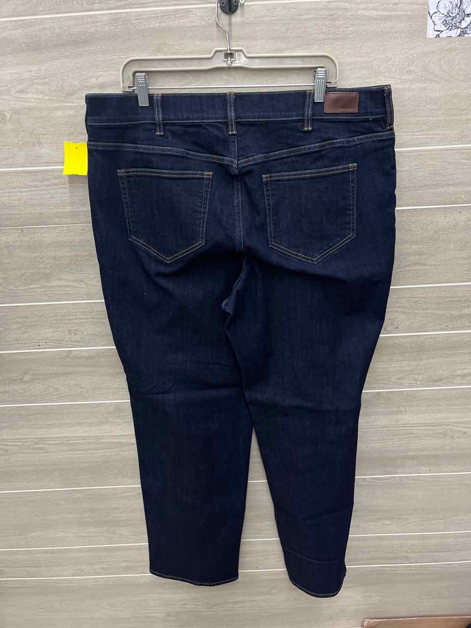 Lands End Size 18W Blue Plus Jeans