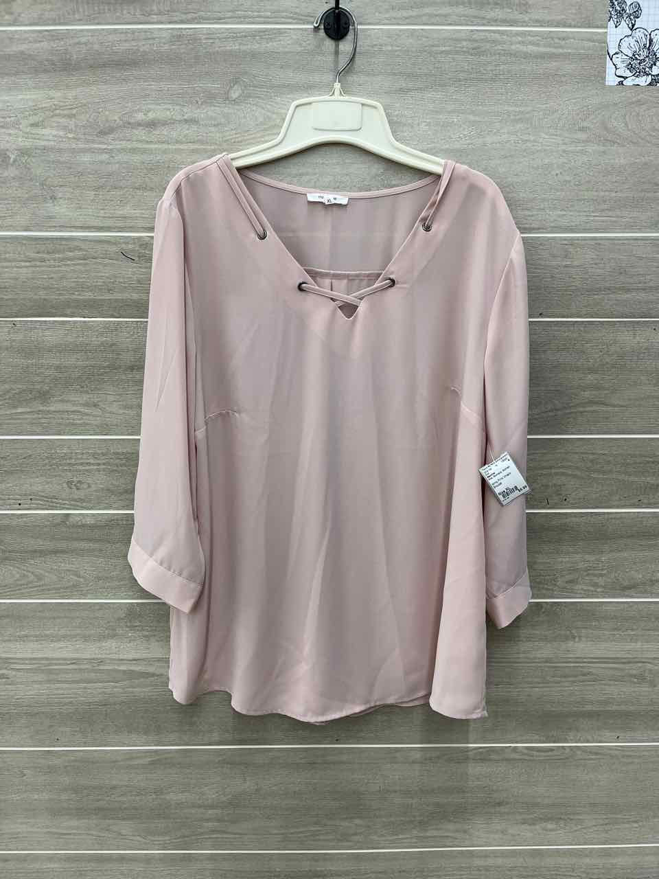 Maurices Pink Womens Women Size XL Shirt