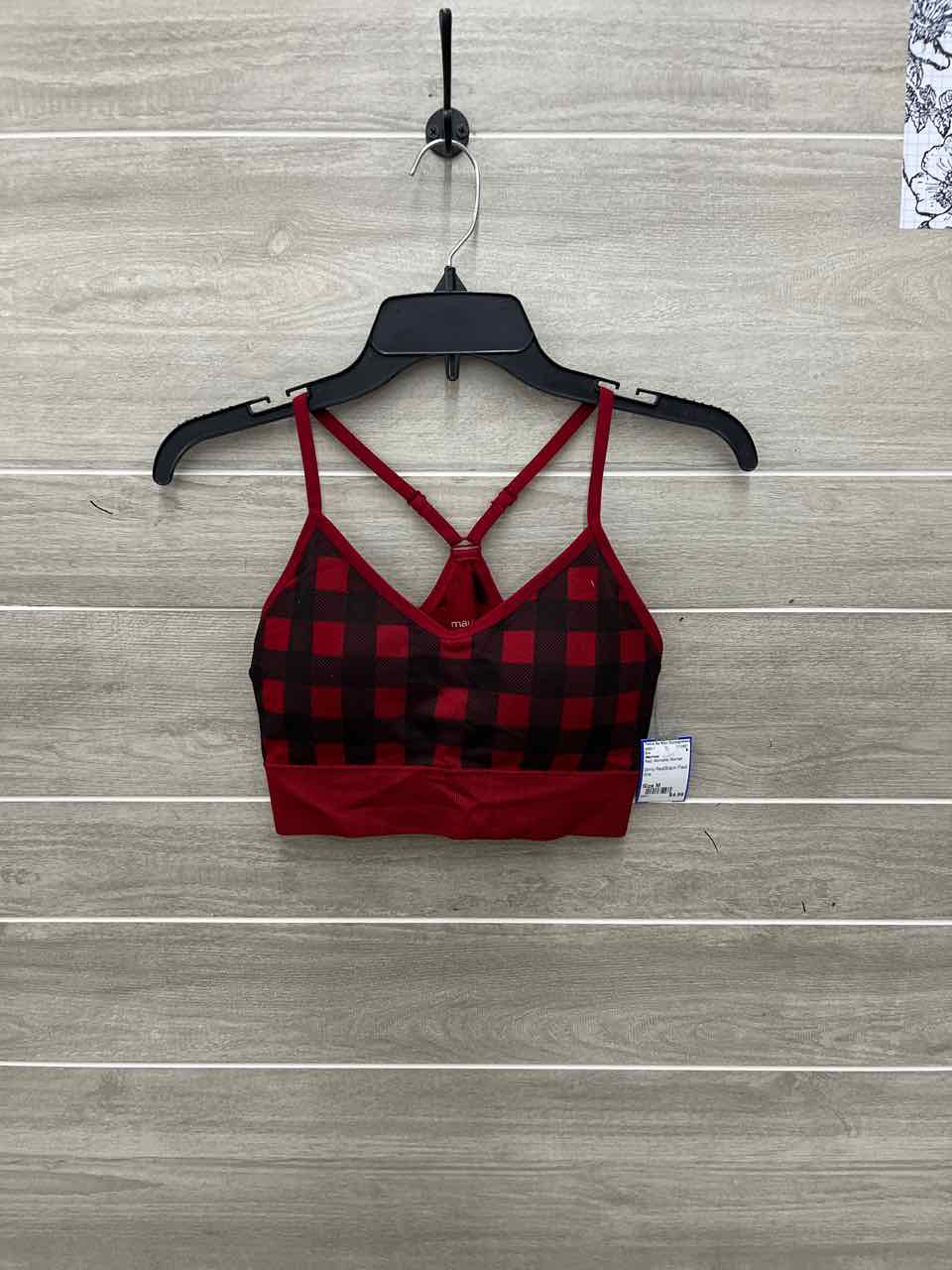 Maurices Size M Red Womens Bra