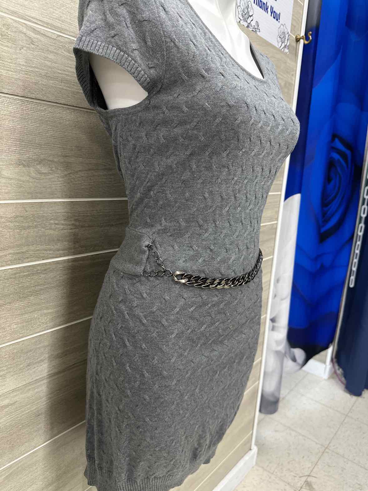 Notations Size 10 Gray Womens Dress