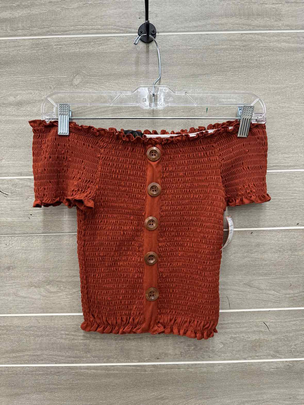 Size M Orange Junior Shirt