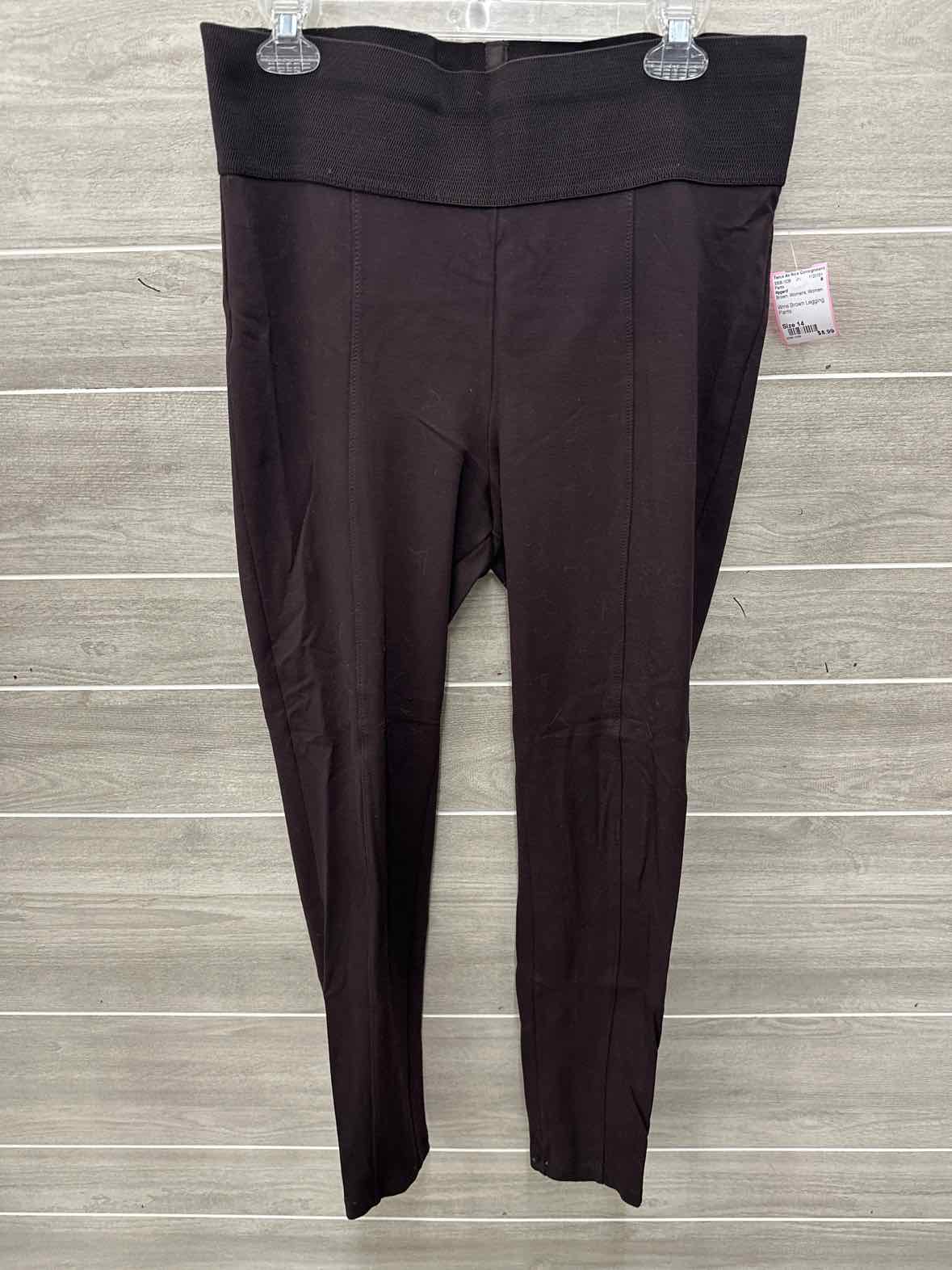 Nygard Size 14 Brown Womens Pants