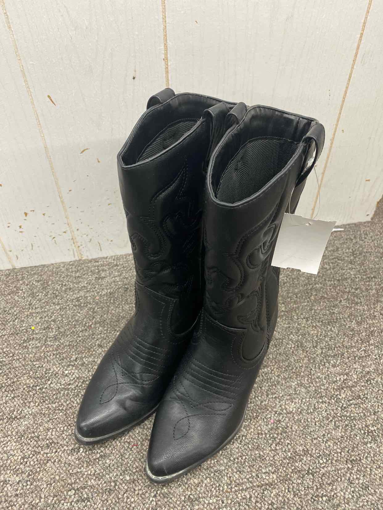 Ladies black boots fashion size 6