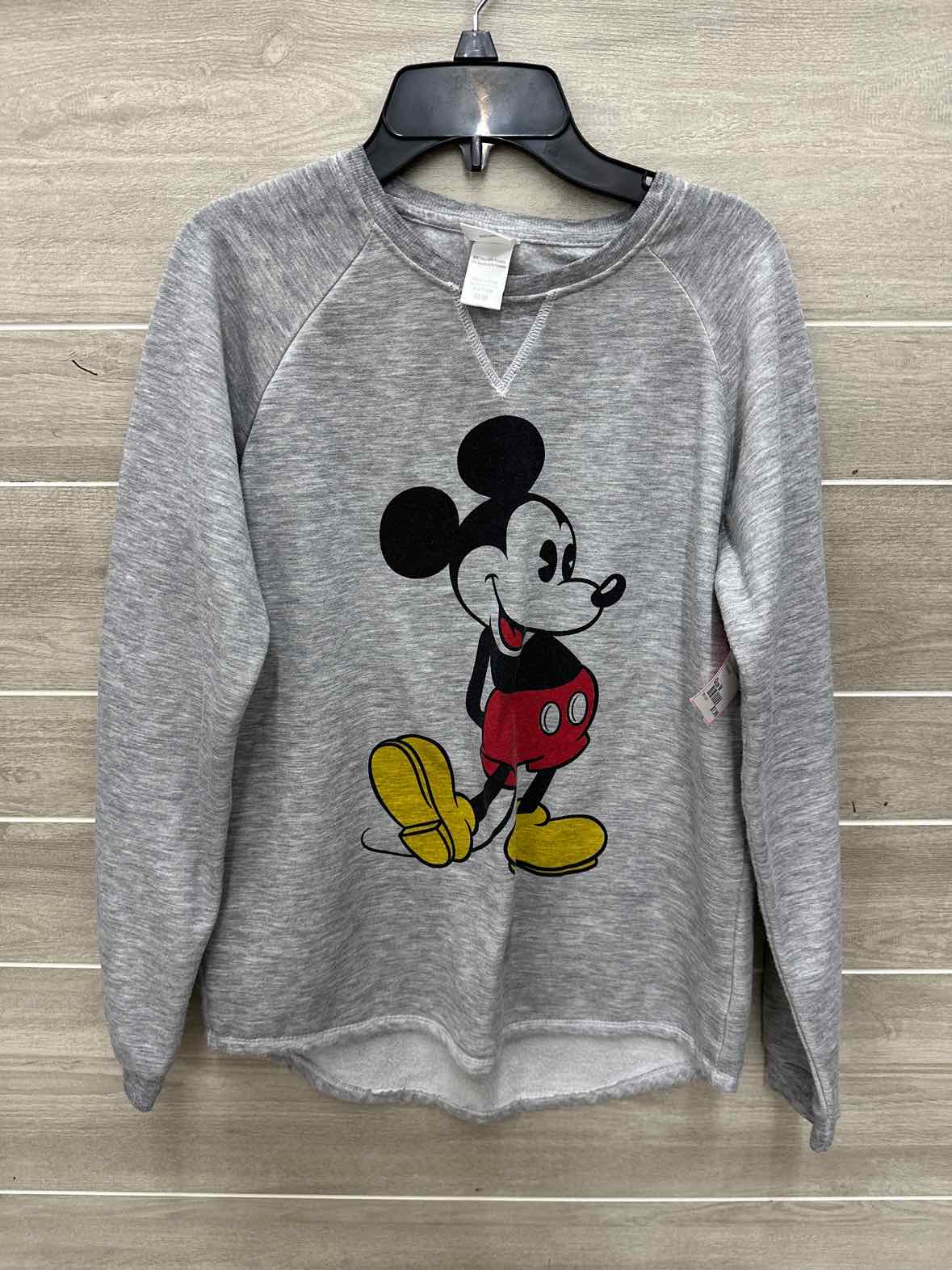 Disney Size M Gray Womens Sweatshirt