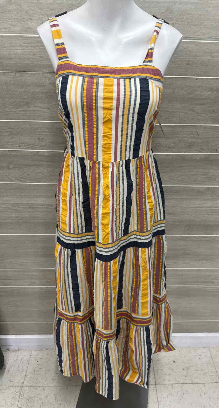 LOFT Size 2P Yellow Petite Dress