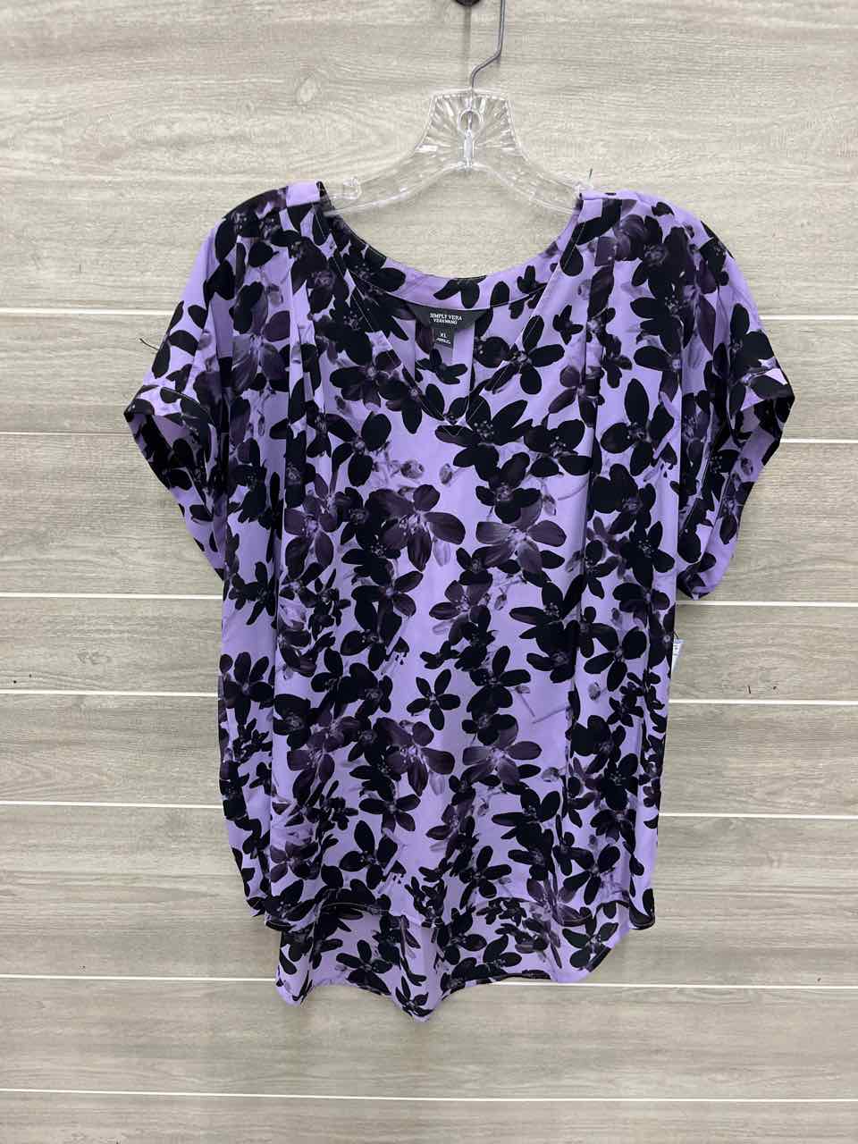 Simply Vera Size XL Lavender Womens Shirt
