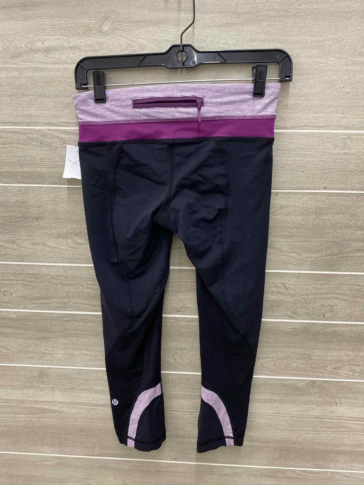 Lululemon Black Womens Size 4 Leggings