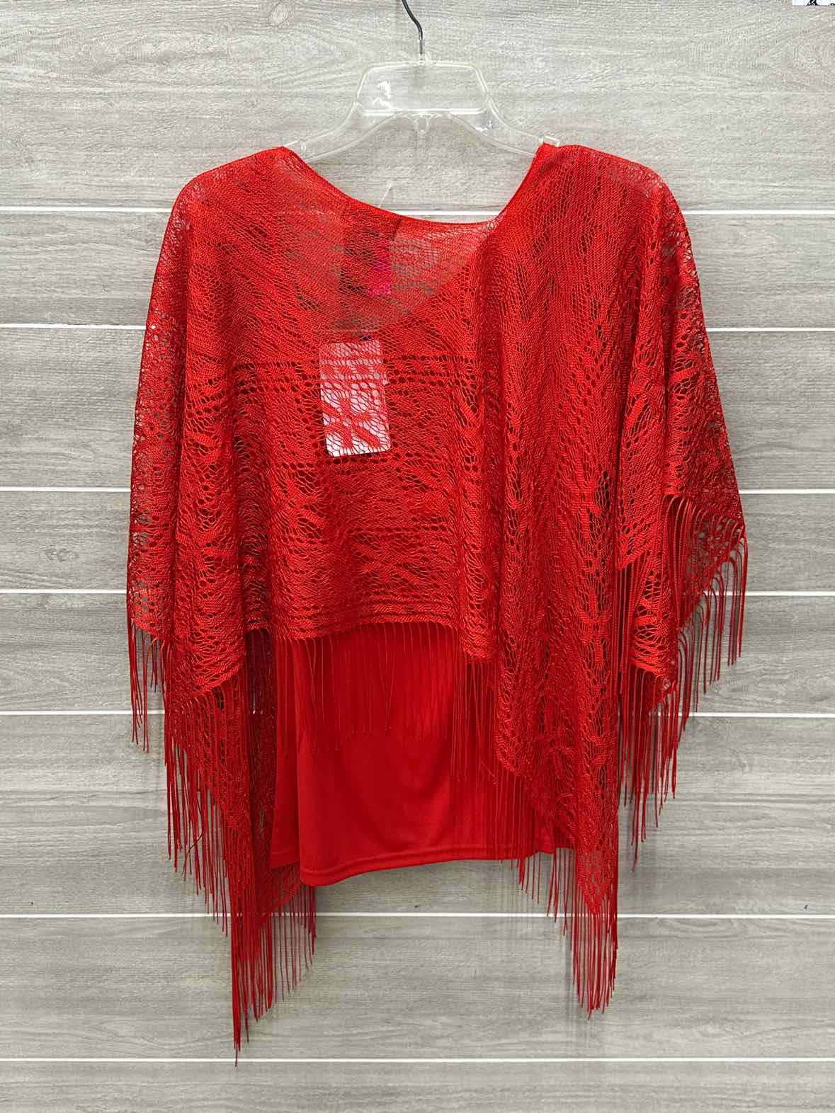 Zoey Beth Red Womens Size 16/18 Tank Top